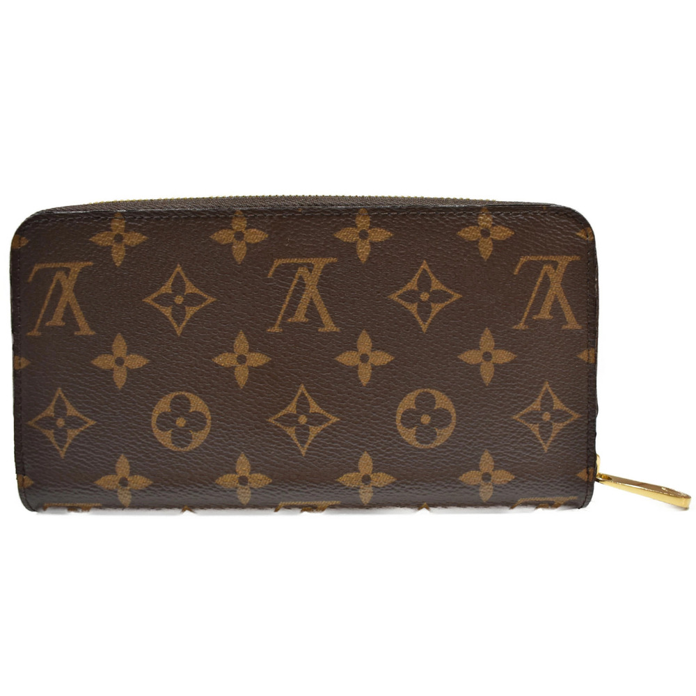 LOUIS VUITTON Zippy Wallet Monogram Brown Long - Picture 4 of 10